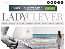 Tablet Screenshot of ladyclever.com